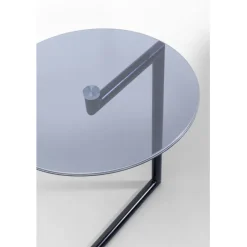 KARE Design Table d appoint Easy Living noir Ø46cm><noscript><img width=