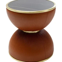 KARE Design Table d appoint Endless Vegas orange Ø47cm> Meubles