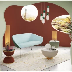KARE Design Table d appoint Endless Vegas orange Ø47cm><noscript><img width=