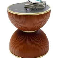 KARE Design Table d appoint Endless Vegas orange Ø47cm><noscript><img width=