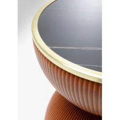 KARE Design Table d appoint Endless Vegas orange Ø47cm><noscript><img width=