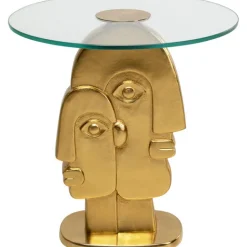 KARE Design Table d appoint 2Faces Ø55cm> Meubles