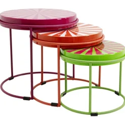 KARE Design Table d appoint Good Vibes (3/Set)> Meubles