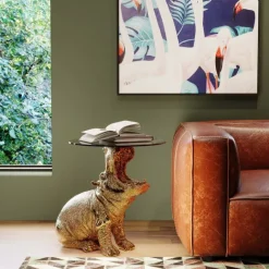 KARE Design Table d appoint Hippo Ø48cm> Meubles