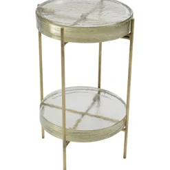 KARE Design Table d appoint Ice Double Ø30cm> Meubles