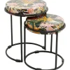 KARE Design Table d appoint Jungle (2/Set)> Meubles