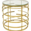 KARE Design Table d appoint Jupiter doré Ø55cm> Meubles