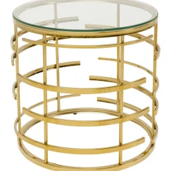 KARE Design Table d appoint Jupiter doré Ø55cm> Meubles