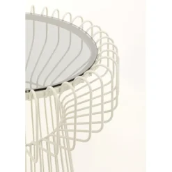 KARE Design Table d appoint Lisboa Greige Ø38cm><noscript><img width=
