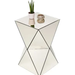 KARE Design Table d appoint Luxury Triangle Pearl 32x32cm> Meubles