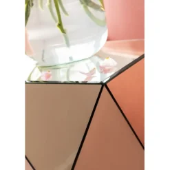 KARE Design Table d appoint Luxury Triangle Pearl 32x32cm><noscript><img width=