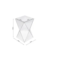KARE Design Table d appoint Luxury Triangle 32x32cm><noscript><img width=