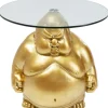 KARE Design Table d appoint Monk doré Ø54cm> Meubles