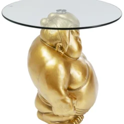 KARE Design Table d appoint Monk doré Ø54cm><noscript><img width=