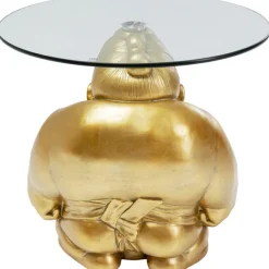 KARE Design Table d appoint Monk doré Ø54cm><noscript><img width=