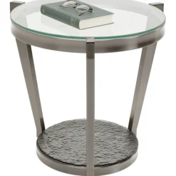 KARE Design Table d appoint Monocolo graphite Ø50cm> Meubles