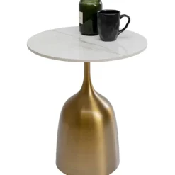 KARE Design Table d appoint Nube Tulip Ø45cm> Meubles