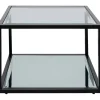 KARE Design Table d appoint Quadro noir 50x50cm> Meubles