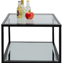 KARE Design Table d appoint Quadro noir 50x50cm><noscript><img width=