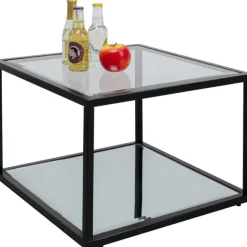 KARE Design Table d appoint Quadro noir 50x50cm><noscript><img width=