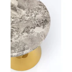KARE Design Table d appoint Rita doré Ø50cm><noscript><img width=