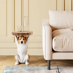 KARE Design Table d´appoint Animal Mr. Jack Ø33cm><noscript><img width=