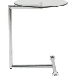 KARE Design Table d´appoint Easy Living transparente Ø46cm><noscript><img width=