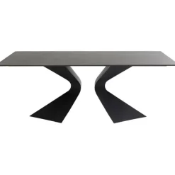 KARE Design Table Gloria Ceramic noir 180x90cm> Meubles
