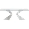 KARE Design Table Gloria chrome 200x100cm> Meubles