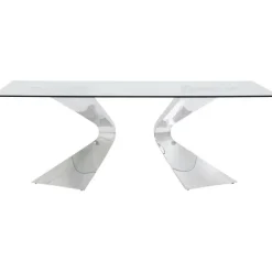 KARE Design Table Gloria chrome 200x100cm> Meubles