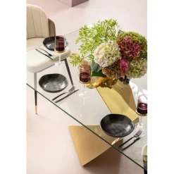 KARE Design Table Gloria Gold 200x100cm><noscript><img width=