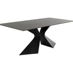 KARE Design Table Gloria noir ceramique 200x100><noscript><img width=