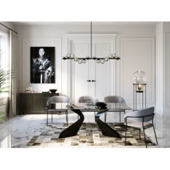 KARE Design Table Gloria noir 200x100cm><noscript><img width=