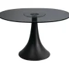 KARE Design Table Grande Possibilita verre fumé Ø110cm> Meubles