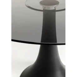 KARE Design Table Grande Possibilita verre fumé Ø110cm><noscript><img width=