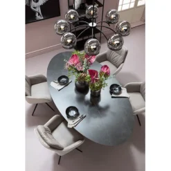 KARE Design Table Grande Possibilita noir 220x120cm> Meubles