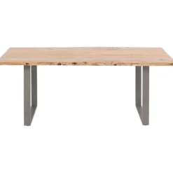 KARE Design Table Harmony acier brut 200x100cm><noscript><img width=