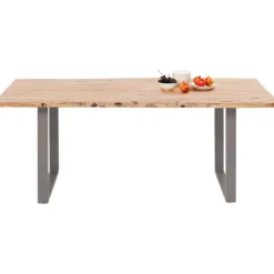 KARE Design Table Harmony acier brut 200x100cm><noscript><img width=
