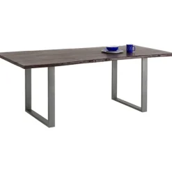 KARE Design Table Harmony foncé acier brut 160x80><noscript><img width=