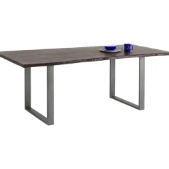 KARE Design Table Harmony foncé acier brut 180x90><noscript><img width=