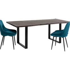 KARE Design Table Harmony foncé noir 180x90> Meubles