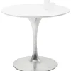 KARE Design Table Invitation Set blanc zinc Ø90cm> Meubles