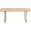 KARE Design Table Jackie chêne-laiton 160x80> Meubles