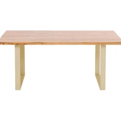 KARE Design Table Jackie chêne-laiton 160x80> Meubles