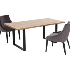 KARE Design Table Jackie chêne-noir 160x80><noscript><img width=