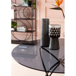 KARE Design Table Molekular noir Ø120cm><noscript><img width=