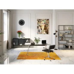 KARE Design Table Officia verre trempé 160x80> Meubles