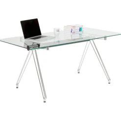 KARE Design Table Officia verre trempé 160x80><noscript><img width=
