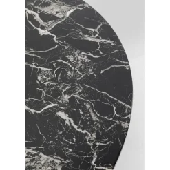 KARE Design Table Schickeria marbre noir Ø110cm><noscript><img width=