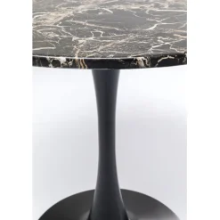 KARE Design Table Schickeria marbre noir Ø80cm><noscript><img width=